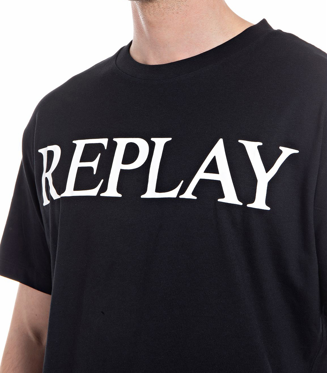 コンパクトコットンジャージーロゴT 詳細画像 ブラック 4